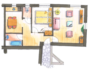 Apina Suite Plattegrond J