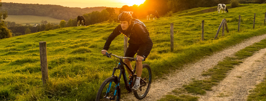 mountainbiken in Zuid Limburg